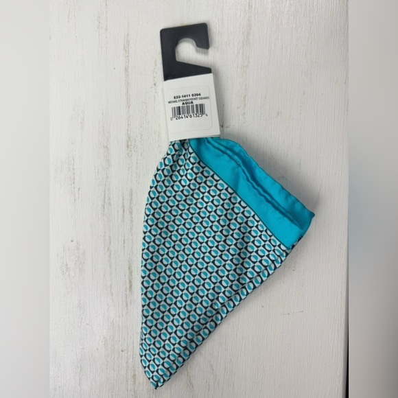 NWT Collection By Michael Strahan Patterned Pocket Square - Picture 2 of 2